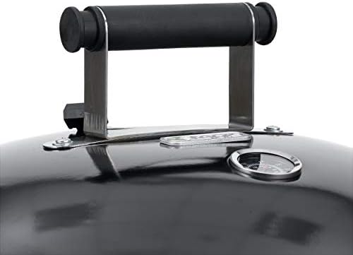 Compact Black Kettle Barbecue Set