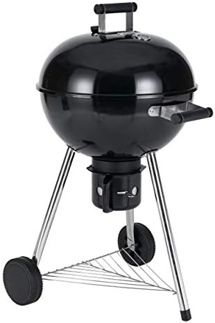 Compact Black Kettle Barbecue Set