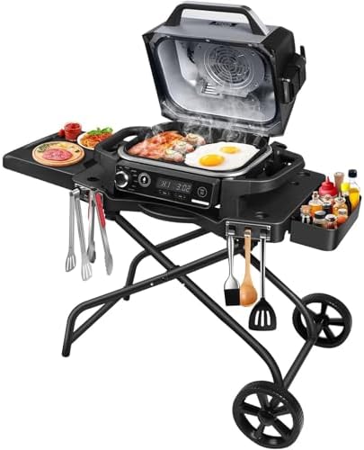 Foldable Cart Stand for Portable Griddles