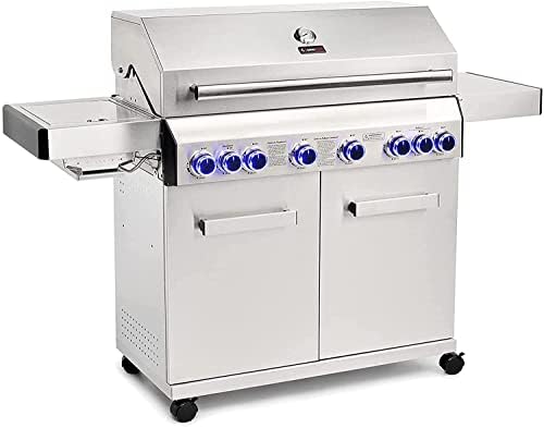 Elite Eight-Burner Stainless Steel Grill