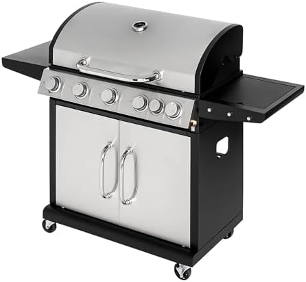 Five-Burner Woodland Gas Outdoor Cooker
