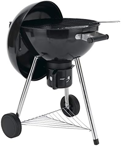 Compact Black Kettle Barbecue Set