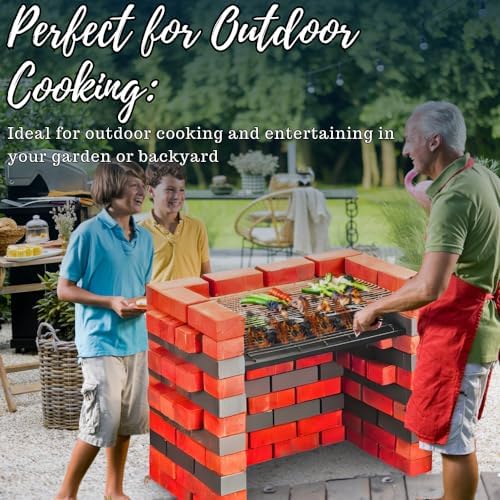 DIY Brick Charcoal Grill Construction Kit