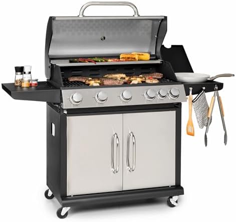 Five-Burner Woodland Gas Outdoor Cooker