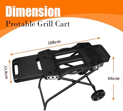 Foldable Cart Stand for Portable Griddles